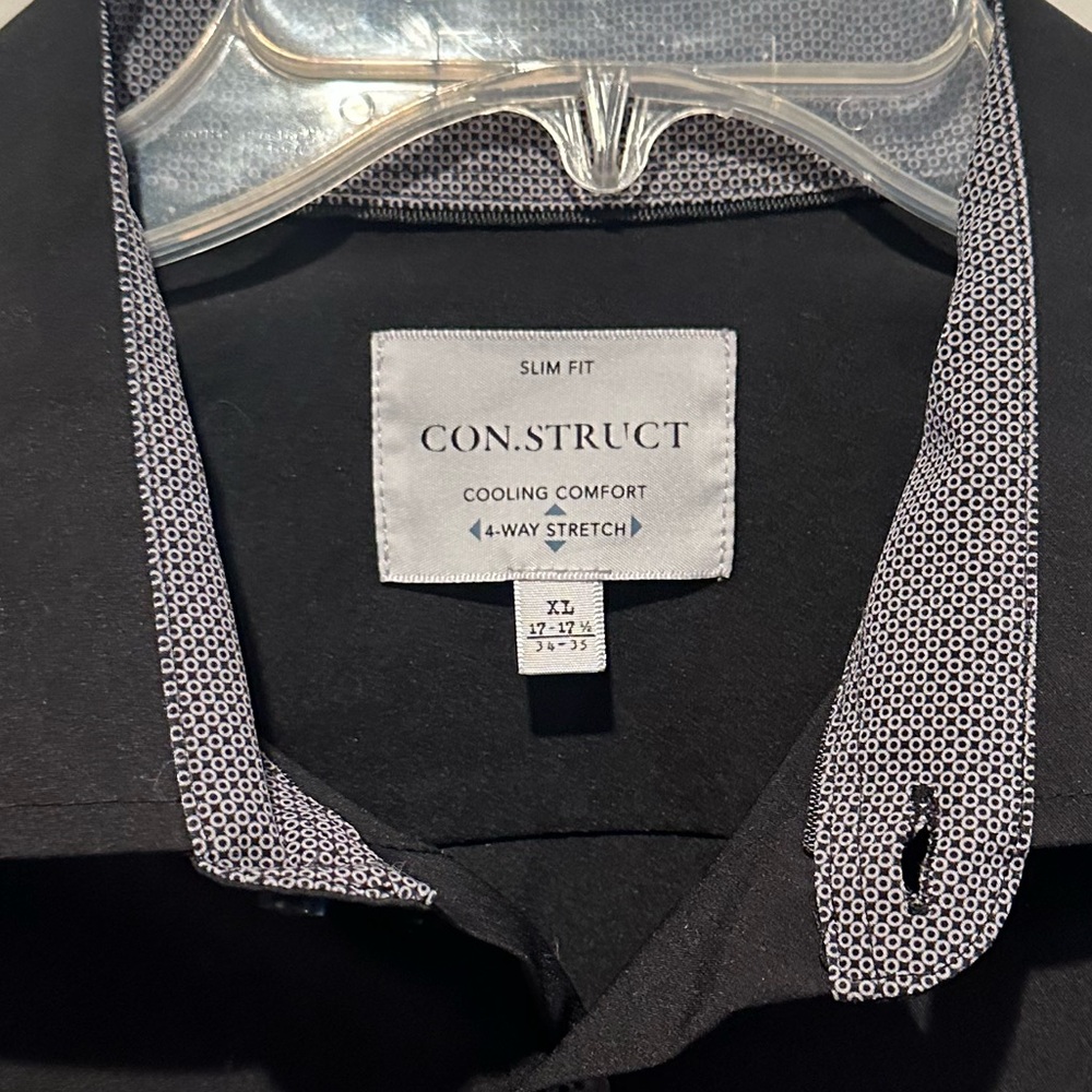 Men's Slim-Fit Solid Performance Stretch Cooling … - image 3